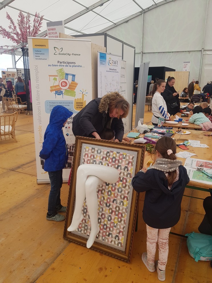 Stand de sensibilisation au réemploi